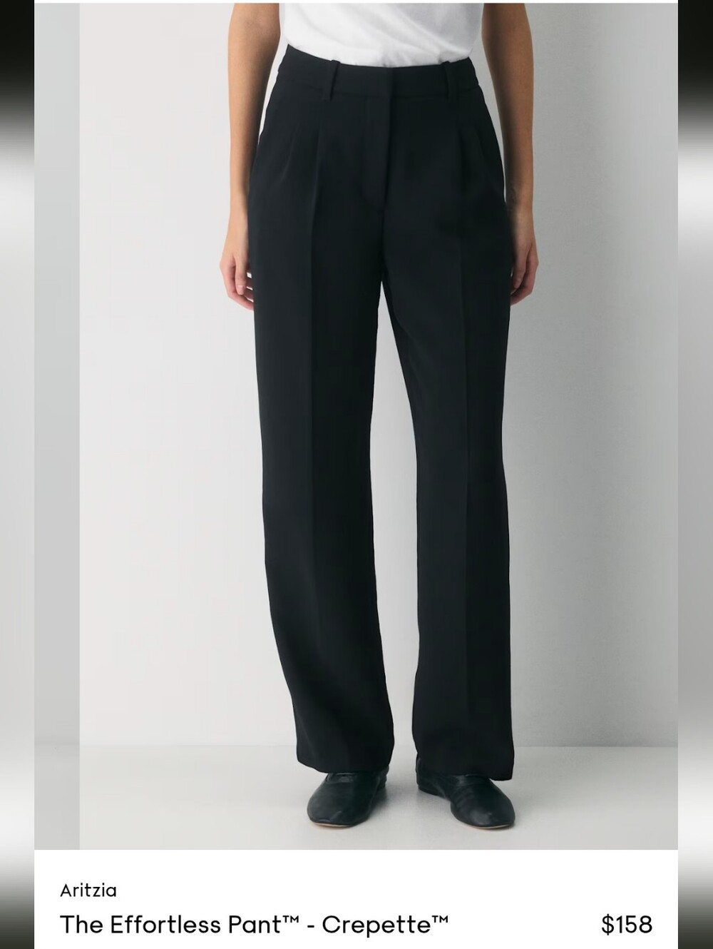 Aritzia Wilfred The Effortless Pant